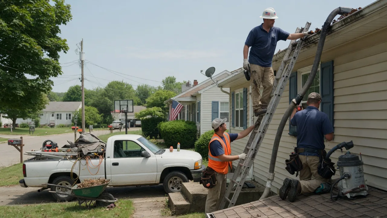 Gutter Installation in Houghton Lake Heights, MI near me
